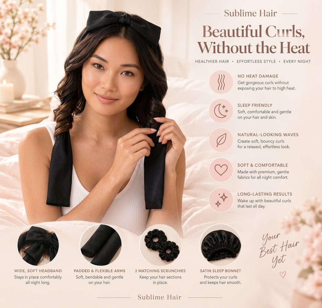 DreamCurl™ Heatless Overnight Curls Set