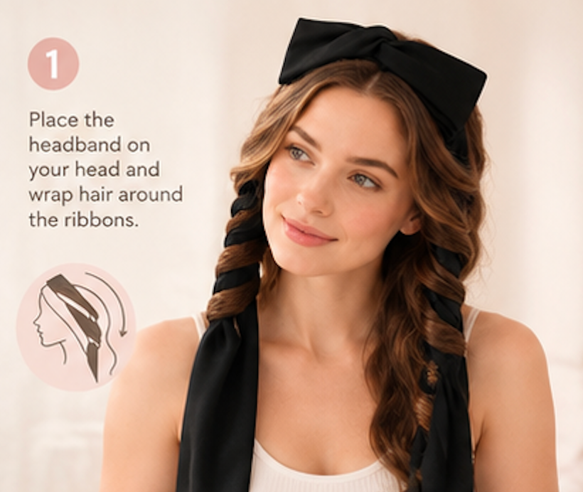 DreamCurl™ Heatless Overnight Curls Set